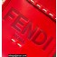Fendi Leather Mini Sunshine Shopper Bag Red 2021