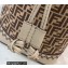 Fendi Mon Tresor Mini Bucket Bag Beige FF Suede 2021