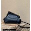 Fendi First Small Crocodile Pattern Bag Black 2021
