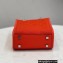 Fendi Technical Mesh FF Fabric Mini Sunshine Shopper Bag Red 2021