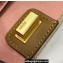 Fendi Nano Peekaboo Bag Charm Beige FF Wool 2021
