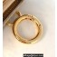 Fendi Nano Peekaboo Bag Charm Beige FF Wool 2021