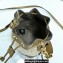 Fendi Mon Tresor Mini Bucket Bag Beige FF Wool 2021