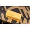 Fendi Peekaboo Mini Bag Leather FF Vertigo Graphic Print Brown 2021