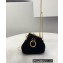 Fendi First NANO Sheepskin Bag Chram Black 2021