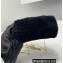 Fendi First NANO Sheepskin Bag Chram Black 2021
