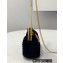 Fendi First NANO Sheepskin Bag Chram Black 2021