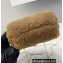 Fendi First NANO Sheepskin Bag Chram Apricot 2021