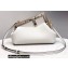 Fendi First Small Leather Bag White/Python Details 2021