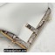 Fendi First Small Leather Bag White/Python Details 2021