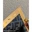 Fendi First Small Suede Bag Red with Karligraphy Embroidery 2021