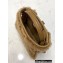 Fendi Nano Peekaboo Bag Charm Sheepskin Brown 2021