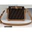 Fendi Touch Bag Brown FF Fabric 2021