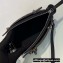 Fendi FF Motif Handle Leather By The Way Mini Boston Bag Black
