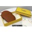 Fendi Leather and Suede 12 PRO PHONE HOLDER Pouch Bag Brown 2021