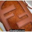 Fendi Leather and Suede 12 PRO PHONE HOLDER Pouch Bag Brown 2021