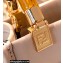 Fendi Leather Mini Sunshine Shopper Bag Light Pink 2021
