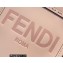 Fendi Leather Mini Sunshine Shopper Bag Light Pink 2021