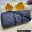 Louis Vuitton Keepall Bandoulière 50 Bag N50016 Gray Damier Graphite Canvas