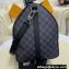 Louis Vuitton Keepall Bandoulière 50 Bag N50016 Gray Damier Graphite Canvas