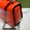 Gucci leather Mini top handle bag with Bamboo 686864 Red 2021