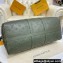 Louis Vuitton Keepall Bandoulière 50 Bag Monogram Seal Leather M57963 Khaki Green