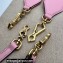 Gucci leather Mini top handle bag with Bamboo 686864 Pink 2021