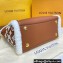 Louis Vuitton On My Side PM Tote Bag Shearling M58918 Caramel 2021