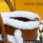 Louis Vuitton On My Side PM Tote Bag Shearling M58918 Caramel 2021