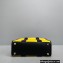 Balenciaga Hardware Small Tote Bag With Strap in Cotton Canvas Black/Yellow 2021
