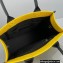 Balenciaga Hardware Small Tote Bag With Strap in Cotton Canvas Black/Yellow 2021