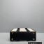 Balenciaga Hardware Small Tote Bag With Strap in Cotton Canvas Black/Light Beige 2021
