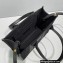Balenciaga Hardware Small Tote Bag With Strap in Cotton Canvas Black 2021