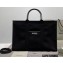 Balenciaga Hardware Large Tote Bag in Cotton Canvas Black 2021