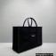 Balenciaga Hardware Large Tote Bag in Cotton Canvas Black 2021