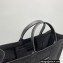 Balenciaga Hardware Large Tote Bag in Cotton Canvas Black 2021