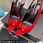 Saint Laurent Heel 10.5cm Lui Slingback Sandals in Patent Leather Red 2021