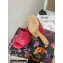 Dolce & Gabbana Heel 9cm Leather Down-padded Mules Patent Fuchsia with DG Pop Heel 2021