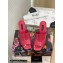 Dolce & Gabbana Heel 9cm Leather Down-padded Mules Patent Fuchsia with DG Pop Heel 2021