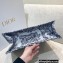 Dior Book Tote Bag in Toile de Jouy Embroidery Blue Gradient 2021
