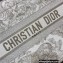 Dior Small Book Tote Bag in Toile de Jouy Reverse Embroidery Gray 2021