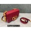 Valentino Stud Sign Grainy Calfskin Shoulder Bag Red 2022