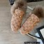 Gucci Wool Fur Horsebit Princetown Slippers GG Canvas Beige 2022