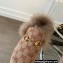Gucci Wool Fur Horsebit Princetown Slippers GG Canvas Beige 2022
