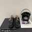 Roger Vivier Viv’ Go-Thick Metal Buckle Loafers in Patent Leather Black 2022
