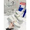 Dior Brushed Calfskin Code Loafers White 2022