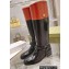 Gucci Knee-high Boots with Harness Leather Black 2022