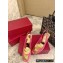 Valentino Heel 9cm ONE STUD Slingbacks in Patent Leather Pink 2022