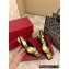 Valentino Heel 9cm ONE STUD Slingbacks in Patent Leather Black 2022