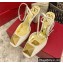 Valentino Heel 9cm ONE STUD Pumps in Patent Leather White 2022